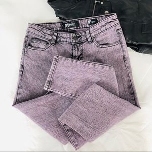 Lip Service acid wash lavender skinny jeans Jett